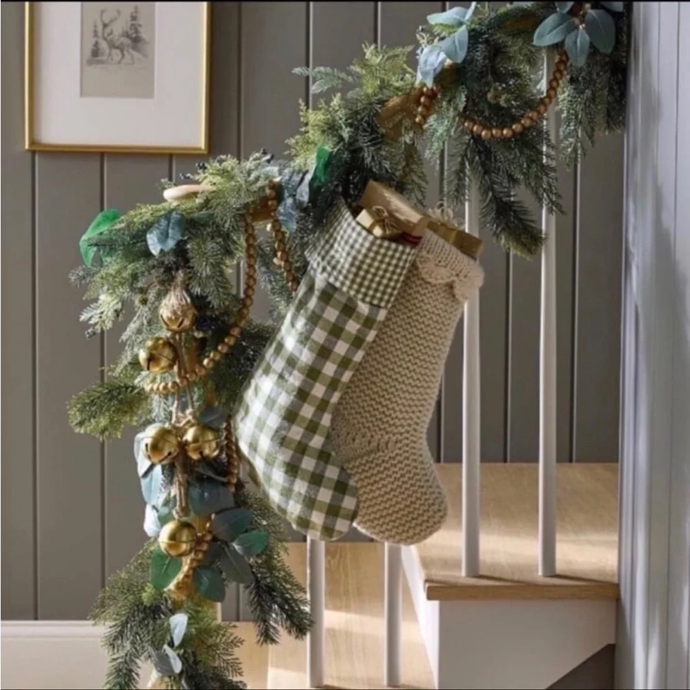 Bead Decorative Garland Gold Christmas 2024 - Threshold with Studio McGee
